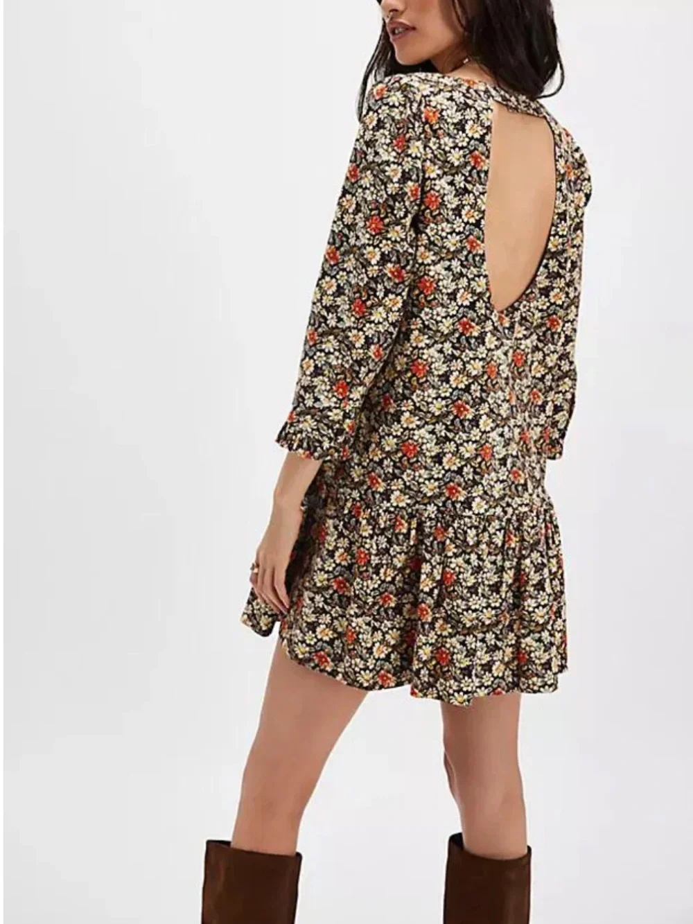 NWT Free People The Avenue Floral Mini Dress